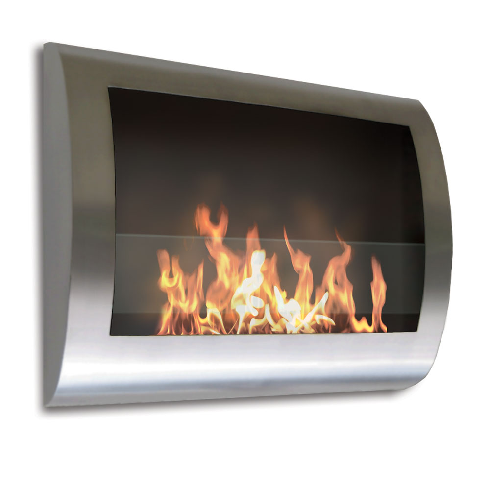 Anywhere Fireplace Oasis Stainless Steel Tabletop Bio-ethanol Gel